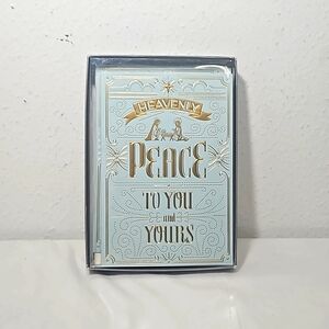 NIP hallmark heavenly peace to you and yours 16 cards & envelopes